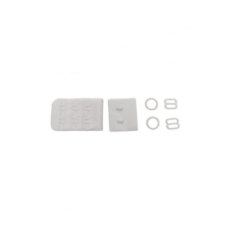Set extensii prelungire sutien Ad ON, 4 pozitii suplimentare, accesorii incluse, 5 x 3 cm, alb/negru [2]