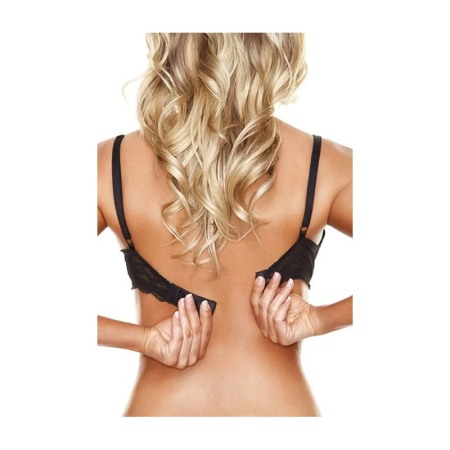 Set extensii prelungire sutien Ad ON, 4 pozitii suplimentare, accesorii incluse, 5 x 3 cm, alb/negru [1]