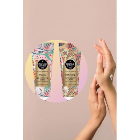 Set Perfume Jewels Eyup Sabri Tuncer, Pachet 2 creme de corp/maini, aroma Empress si Wild Beauty, 50 ml [3]