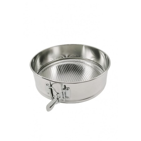 Set Tava de copt Silver Platter Heart, pentru torturi si prajituri, cu fundul detasabil, argintiu, 25x8 cm [4]