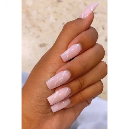 Set tipsuri Square Nails, 500 bucati, flexibile, 10 dimensiuni, culoare naturala, forma patrata cu margini ovale, Doty®️ [4]