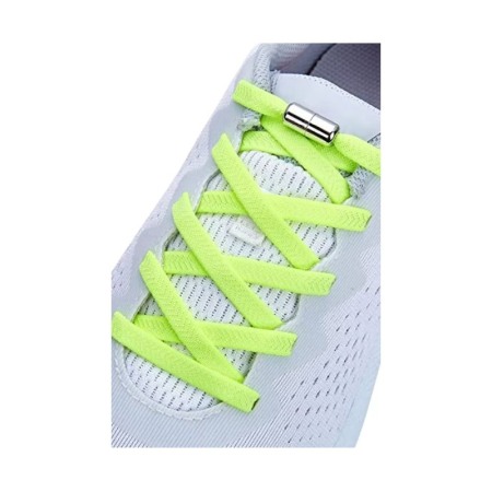 Sireturi CoolMag pentru pantofi sport, elastice, cu capsula magnetica, 0.6x120 cm, verde, Doty®️ [2]