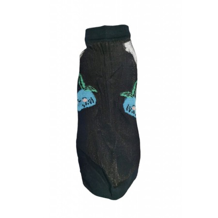 Sosete dama SummerFruits, design modern, cu panza si imprimeu, din bumbac, marime 35-38, bleumarin, Doty®️ [2]