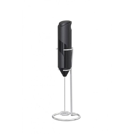 Spumator de lapte electric MilkyFoam, cu suport vertical inclus, inox, 22 cm, negru, Doty® [8]