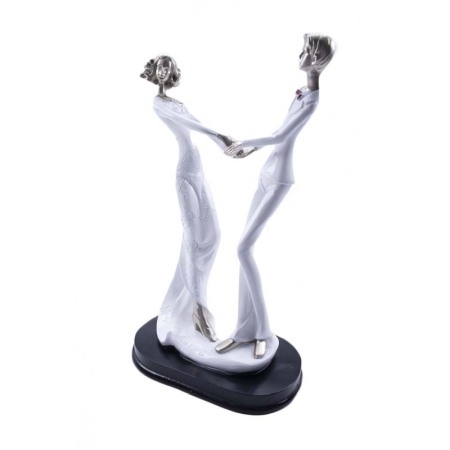 Statueta ,,First dance", confectionata din rasina, accente aurii, eleganta , inaltime 25 cm, doty [2]