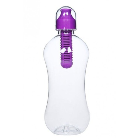 USTENSILE & ARTICOLE BUCATARIE - Sticla PuraAqua pentru apa, cu filtru de carbon,curata apa de impuritati si microbi,design modern,550 ml,durata de viata a filtr