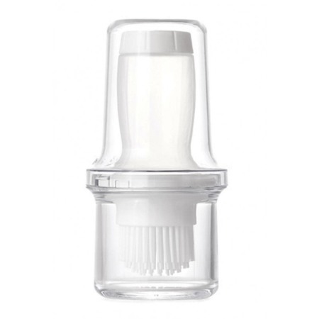 USTENSILE & ARTICOLE BUCATARIE - Sticluta pentru ulei cu pensula din silicon OilBrush, usor de utilizat, 80 ml, 12.7 cm x 6.6 cm, alb