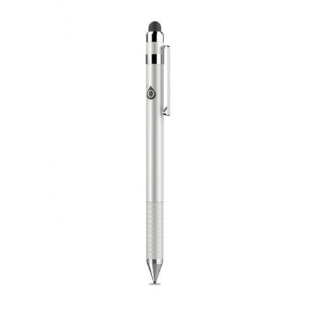 Stilou Pen Doty.ro® pentru tableta sau telefon, cu capat dublu de atingere, sensibilitate si precizie ridicate cu disc, gri [2]