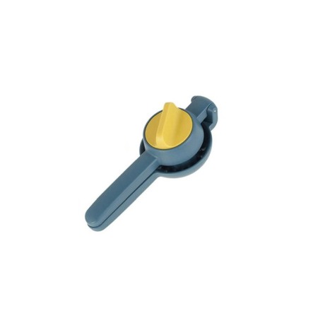 USTENSILE & ARTICOLE BUCATARIE - Storcator manual de lamaie CitrusCrush, inovator, usor de utilizat si curatat, 22 cm, albastru/galben, Doty®