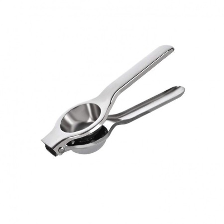 USTENSILE & ARTICOLE BUCATARIE - Storcator manual de lamaie SqueezLemon, inox, usor de utilizat si curatat, 20 cm, argintiu