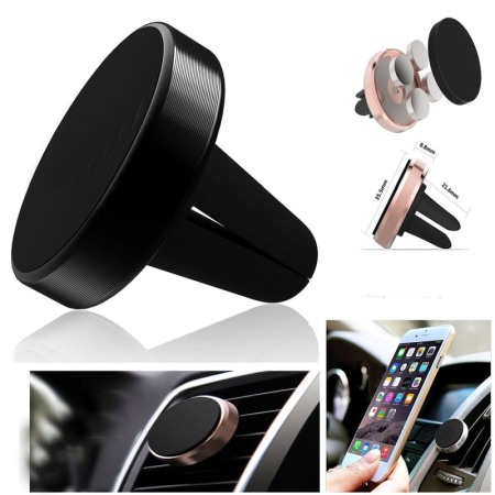 Suport auto telefon   magnetic universal culoare negru [3]