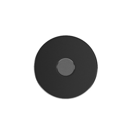 SMARTPHONE & ACCESORII - Suport autoadeziv pentru telefon si alte accesorii, reutilizabil, spatiu pentru cablu, din silicon dur, negru, 5 cm, Doty®️