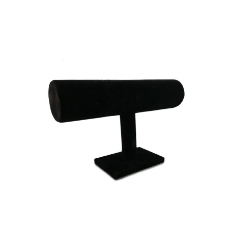 Suport BlackTube de expunere ceasuri sau bratari, forma cilindrica, 23.5x15 cm, catifea neagra, Doty®️ [5]