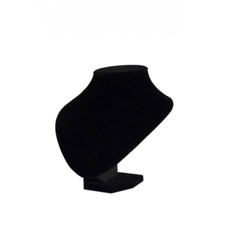 Suport fix pentru lanturi si coliere SoftNeck, din catifea neagra, 12x12 cm, design elegant, Doty®️ [2]