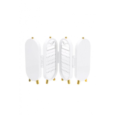 Suport pentru bijuterii deluxe Jewelry Cabinet Doty®, dulapior, oglinda, depozitare/expunere, plastic, 11,5x23,5 x 6,5 cm [7]