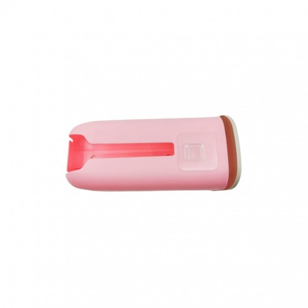 Suport pungi Bags and Bags, 26x13x7 cm, accesoriu de montare inclus, roz/gri [4]