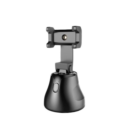 Suport Robot Phone Holder, inteligent, rotatie automata 360 ,functioneaza cu baterii, portabil, negru [3]