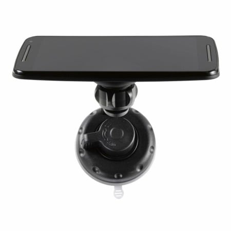 Suport telefon auto 360 magnetic , prindere cu ventuza, Negru [3]
