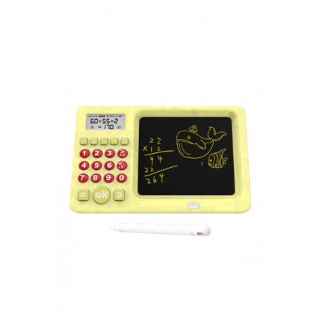 Tableta LCD 2 in 1 pentru copii EinsteinTab Doty®, calculator, scris si desenat, Stilou, stergere, educativa, USB, 19x15 cm [3]