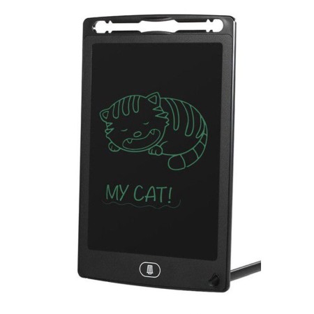 Tableta LCD desenat si scris, 8.5", pentru copii sau grafica , cu buton stergere, negru, Doty [8]