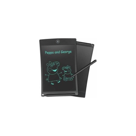 Tableta LCD desenat si scris, 8.5", pentru copii sau grafica , cu buton stergere, negru, Doty [10]