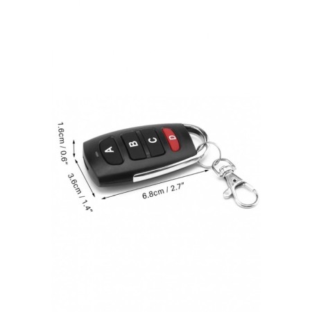 Telecomanda universala de clonare OpenControler, Wireless, frecventa 433.92 MHZ, negru, Doty®️ [6]