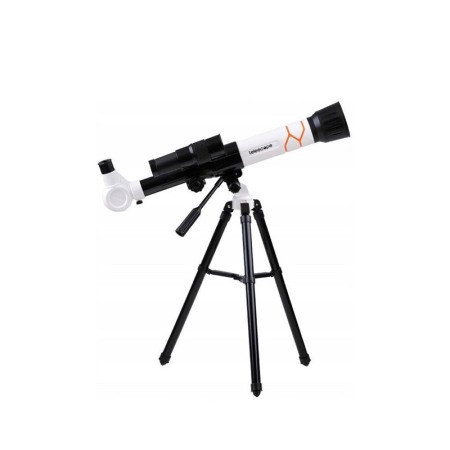 Jucarii de exterior - Telescop de jucarie UniverseView, acesorii inclus, trepied inclus, sticla optica, negru/alb