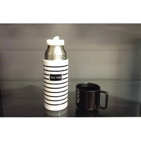 Termos MyCupOf Tea, capacul poate fi ceasca, materiale de calitate, design elegant, 350 ml, 20 cm inaltime, portabila,practica,a [5]