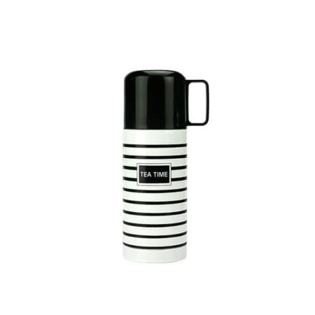 USTENSILE & ARTICOLE BUCATARIE - Termos MyCupOf Tea, capacul poate fi ceasca, materiale de calitate, design elegant, 350 ml, 20 cm inaltime, portabila,practica,a