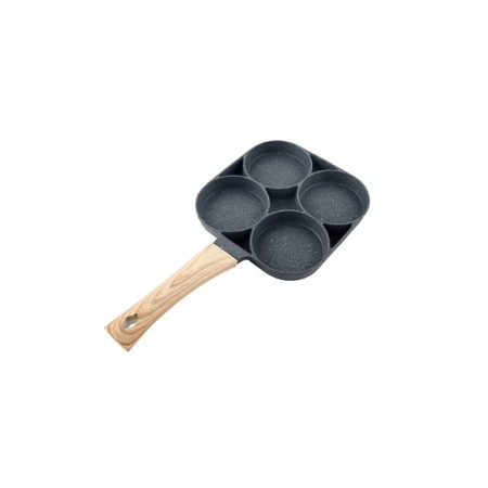 Tigaie antiaderenta SmartCooking cu 4 compartimente, material aliaj de aluminiu, 20x18 cm, gri [2]