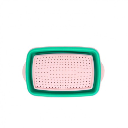 Tocator multifunctional Multi Tool Plate, accesorii incluse,roz/verde, 32 cm [5]