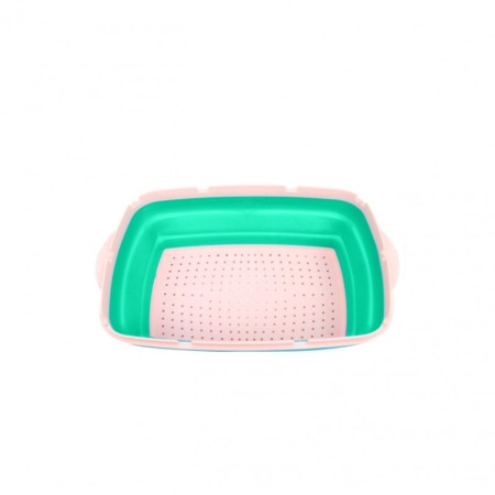 Tocator multifunctional Multi Tool Plate, accesorii incluse,roz/verde, 32 cm [3]