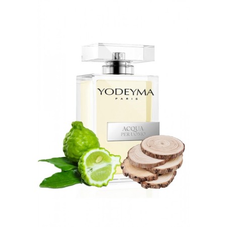 Parfumuri - Yodeyma Acqua per Uomo Apa de parfum pentru barbati, nuante de bergamota, nota acvatica si lemn, 100ml