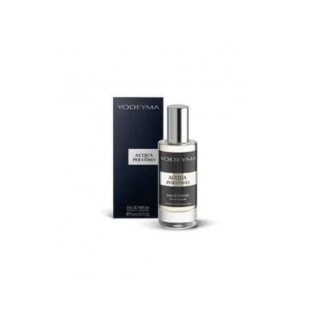 Yodeyma Acqua per Uomo Apa de parfum pentru barbati, nuante de bergamota, nota acvatica si lemn, 15ml [3]