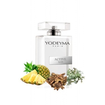 Parfumuri - Yodeyma Active Man Apa de parfum pentru barbati, nuante de ananas, pachuli si lichen de prun, 100ml