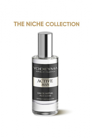 Yodeyma Active Man Apa de parfum pentru barbati, nuante de ananas, pachuli si lichen de prun, 15ml [2]