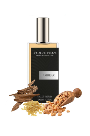 Parfumuri - Yodeyma Ambrax Apa de parfum pentru barbati, nuante de Lemn de agar, Rasina de benjoin si tamaie, este nota perfecta de masculinitate moderna, putere si rafinament, 50ml