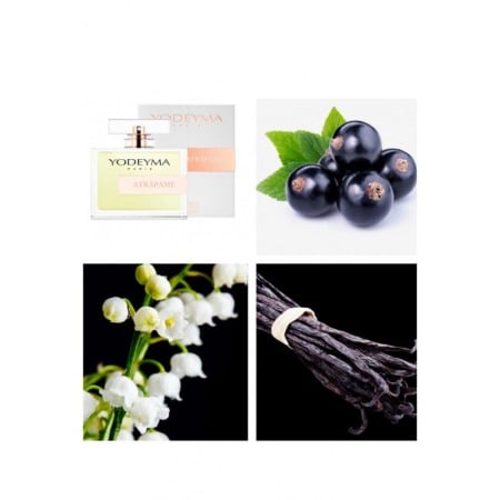 Yodeyma Atrápame Apa de parfum pentru femei, nuante de agris negru, lacramioara si vanilie, 100ml [3]