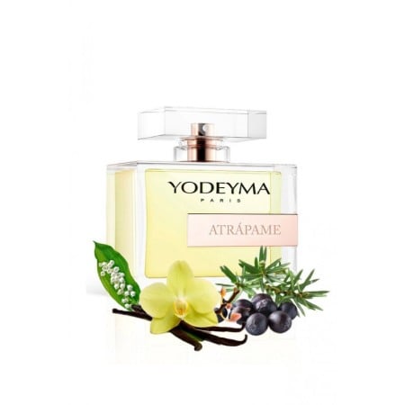 Parfumuri - Yodeyma Atrápame Apa de parfum pentru femei, nuante de agris negru, lacramioara si vanilie, 100ml