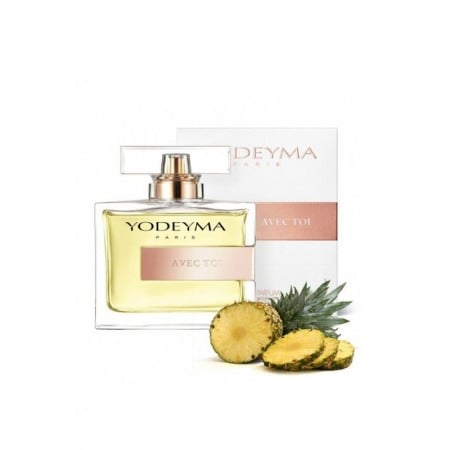 Yodeyma Avec Toi Apa de parfum pentru femei, nuante de ananas, lacramioara si sandal, 100ml [5]