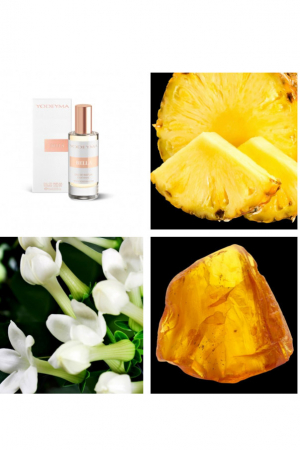 Yodeyma Bella Apa de parfum pentru femei, nuante de ananas, iasomie si chihlimbar, 15ml [3]
