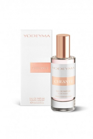 Yodeyma Cheante Apa de parfum pentru femei, nuante de mandarina, trandafir si pachuli, 15ml [1]