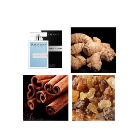 Yodeyma Complicidad Apa de parfum pentru barbati, nuante de ghimbir, scortisoara si smirna, 100ml [2]