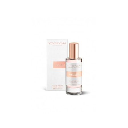 Yodeyma Dinara Apa de parfum pentru femei, nuante de trandafir, tonka si mosc, 15ml [3]