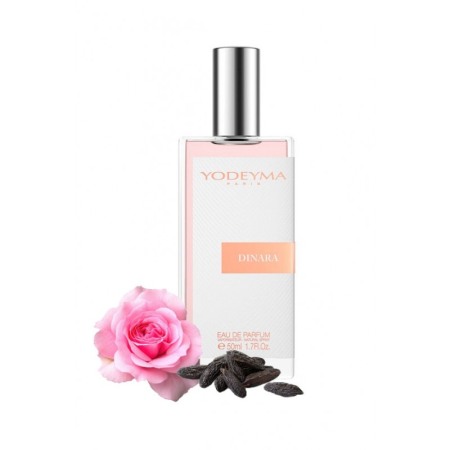 Parfumuri - Yodeyma Dinara Apa de parfum pentru femei, nuante de trandafir, tonka si mosc, 50ml