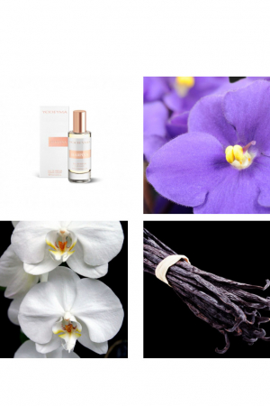 Yodeyma Harpina Apa de parfum pentru femei, nuante de floare de saintpauli, orhidee, vanilie, 15ml [2]