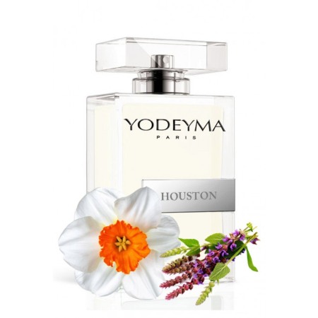 Parfumuri - Yodeyma Houston Apa de parfum pentru barbati, nuante de salvie, narcisa si Palo de Rosa, 100ml