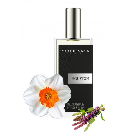 Parfumuri - Yodeyma Houston Apa de parfum pentru barbati, nuante de salvie, narcisa si Palo de Rosa, 50ml