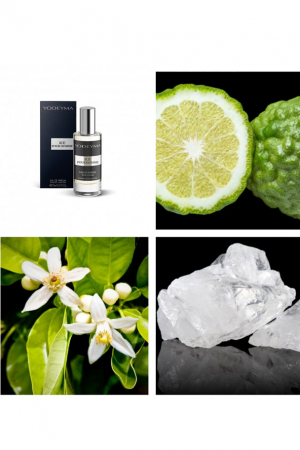 Yodeyma Ice Pour Homme Apa de parfum pentru barbati, nuante de bergamota, Floare de Pomelo si mosc alb, 15ml [3]