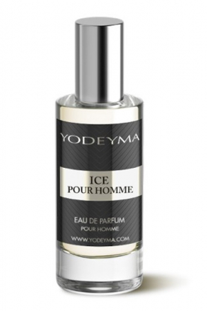 Yodeyma Ice Pour Homme Apa de parfum pentru barbati, nuante de bergamota, Floare de Pomelo si mosc alb, 15ml [1]